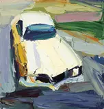 Ben Quilty, Frog Torana 2003, 2003, oil on canvas