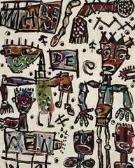 Untitled (Treasure) 2004 by David Larwill, 2004, oil on canvas, offered Dec 2011