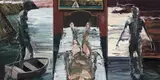 Euan MacLeod, Boat, Bed, Boy 2002