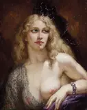 Norman Lindsay, Portrait of Nancy
