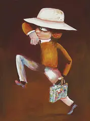 Schoolboy c1953 by Charles Blackman, c1953, oil on board, sold Dec 2011