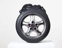 Radial 2005 by Patricia Piccinini, 2005, fibreglass, automotive paint, stainless steel, offered Dec 2011