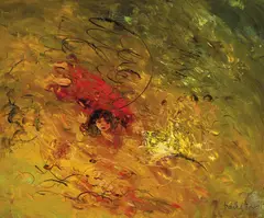 The Hunter by David Boyd, oil on canvas, offered Dec 2011