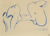 Brett Whiteley, Blue Nude 9