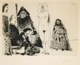 Pablo Picasso, Untitled: 26 Mai 1968 III 1968, 1968, aquatint