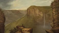 James Howe Carse, Govett's Leap - Blue Mountains 1876, 1876, oil on canvas