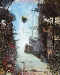 Fred Cress, Go Between 2001, 2001, acrylic on canvas