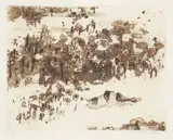 Fred Williams, You Yang Pond 1963-64, 1963-64, etching and aquatint