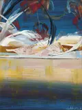 Arthur Boyd, Shoalhaven Quartet (panel III) c1981