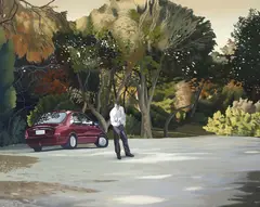 David Keeling, Two Day Trip - Call Home 2003, 2003, oil on linen