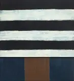 Sean Scully, Wait 1986, 1986, oil on canvas (two panels)