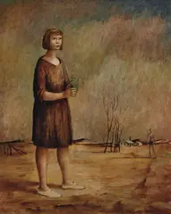 Russell Drysdale, Country Child c1948, c1948, oil on canvas
