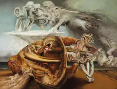 General Duties 1984 by James Gleeson, 1984, oil on canvas, offered Sep 2011