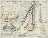 Godfrey Miller, Fruit Bowl and Window