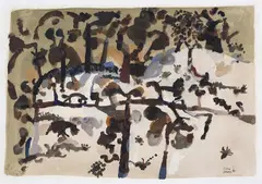 Dunmoochin 1969 by John Olsen, 1969, gouache on paper, offered Sep 2011