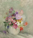 Ethel Carrick, Mixed Flowers