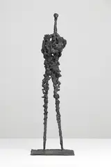 Standing Figure c1954 by Clement Meadmore, c1954, steel, sold Jun 2011