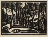 Dorrit Black, Gum Trees c1933