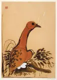 Brett Whiteley, The Dove 1982, 1982, etching printed in 4 colours, collage