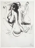 Brett Whiteley, Study for Wooden Figure