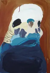 Ben Quilty, Untitled (Budgie) 2005, 2005, acrylic and oil on canvas