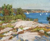 E. Phillips Fox, View from Cremorne Point c1913-1914