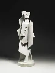 Jacques Lipchitz, Arlequin à la Clarinette, marble