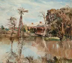 Arthur Boyd, Horsham Billabong 1958- 9, 1958- 9