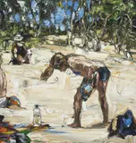 Nicholas Harding, Beach Life (Towel Dry) 2006