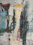 Ann Thomson, Through 1999, 1999, oil on canvas