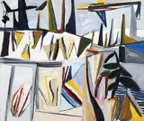 Ken Whisson, Flag of My Disposition X 1979, 1979, oil on canvas