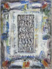 Paul Partos, Untitled, gouache and watercolour on paper