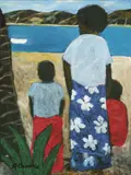 Ray Crooke, Untitled (Island Scene)