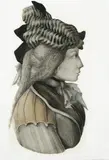 Loudon Sainthill, Head in Profile, watercolour