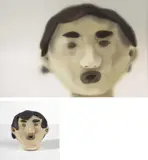 Amanda Marburg, Face 2001, 2001, oil on canvas