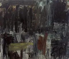 Aida Tomescu, Shadeland 1990, 1990, oil on canvas