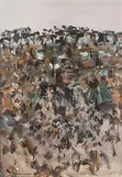 Fred Williams, Upwey Landscape c.1964, c.1964, gouache on paper