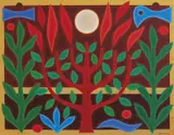 Tree of Life 1989 by John Coburn, 1989, oil on canvas, sold Mar 2011