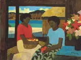 Ray Crooke, The Red Hibiscus