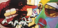 David Wadelton, Move On Up 2004, 2004, oil on canvas