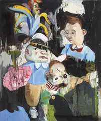 McLean Edwards, Berlin Fishmonger 2003, 2003, oil on canvas