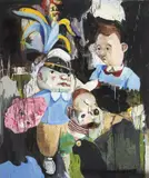 McLean Edwards, Berlin Fishmonger 2003, 2003, oil on canvas