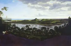 Julia Ciccarone, Past and Present 1995, 1995, oil on canvas
