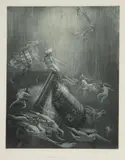 Norman Lindsay, Galleon's End 1937, 1937, aquatint and etching