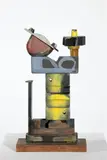 Robert Klippel, No. 906 1998, 1998, wood assemblage, painted