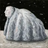 Peter Booth, Painting (Small Figure in a Blanket) 2005