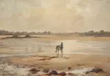 Rupert Bunny, Low Tide Etaples c1902