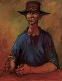 Russell Drysdale, Warrego Jim c1964, c1964, oil on canvas