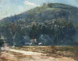 Arthur Streeton, Blackwoods, Macedon 1914