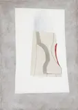 Ben Nicholson, Jul-81 1981, 1981, ink and collage on paper and board